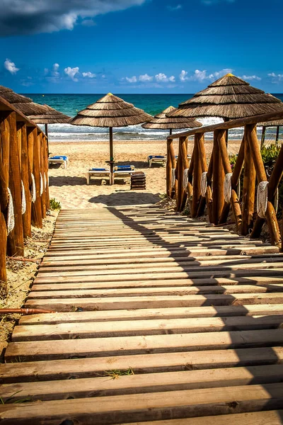 Scenic View Way Beach — Stock Photo, Image