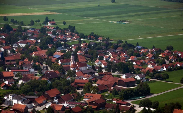 Luftaufnahme Alpenvorland — Stockfoto