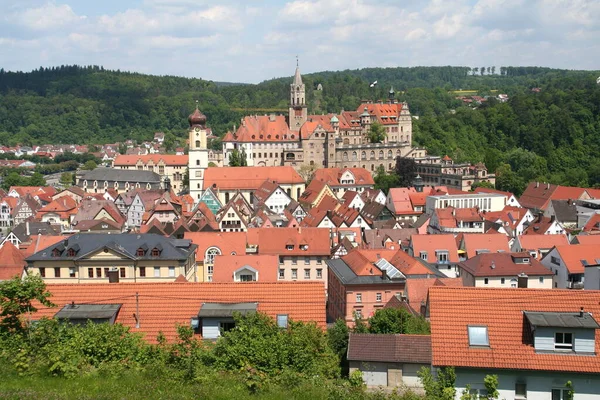 Sigmaringen Πόλη Στη Γερμανία — Φωτογραφία Αρχείου