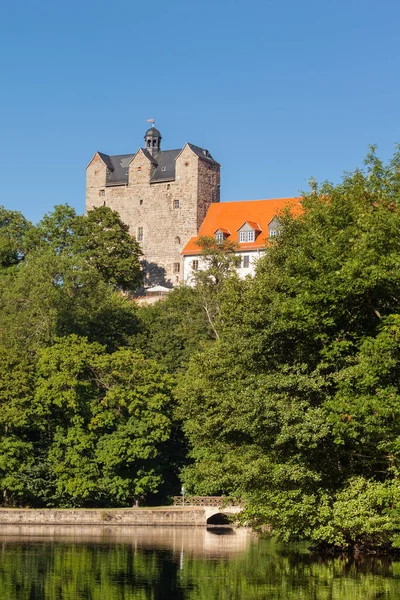 Château Ballenstedt Dans Ancienne Saxe — Photo