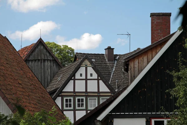 Blomberg Uma Cidade Distrito Lippe Norte Renânia Vestfália Alemanha — Fotografia de Stock