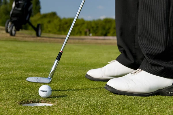 Juge Men Playing Golf — Stock Photo, Image