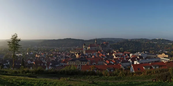 Sigmaringen Kasteel Hohenzollern Uitzicht Het Zuiden — Stockfoto