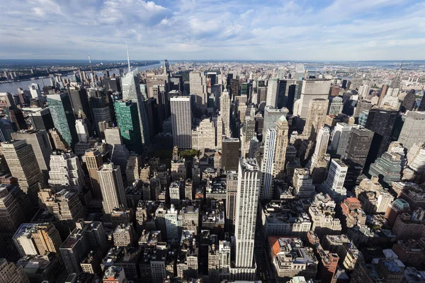 Utsikt Från Empire State Building Manhattan — Stockfoto
