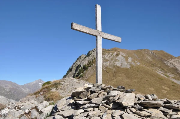 Fransız Alpleri Ndeki Hac Alanı — Stok fotoğraf
