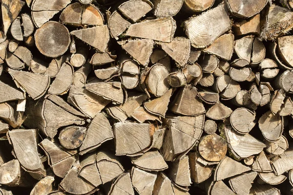 薪の切り身や硬材の質感 — ストック写真