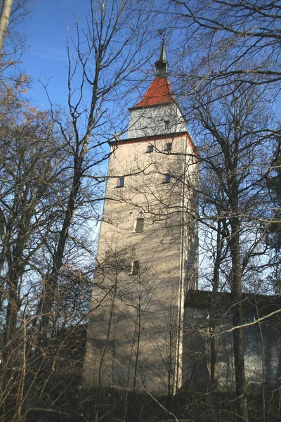 Alte Kirche Der Stadt — Stockfoto