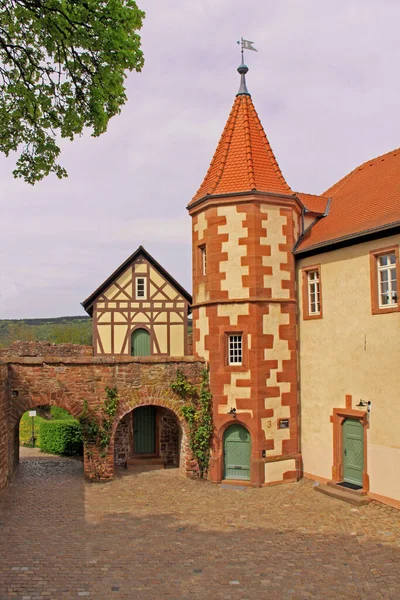 Casa Comandante Feste Dilsberg — Fotografia de Stock