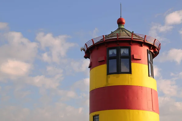 Lighthouse Port Riga Latvia — Stock Photo, Image