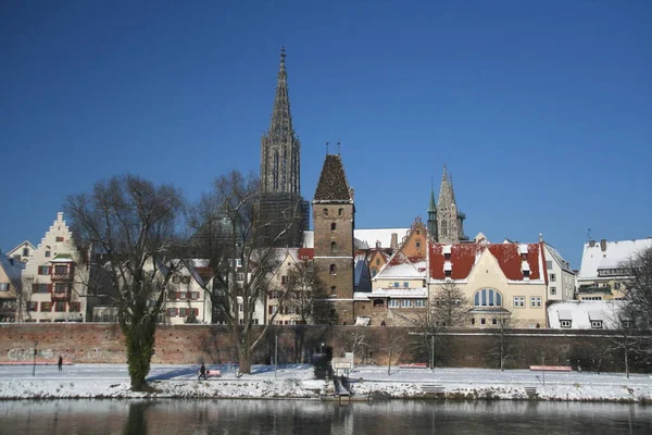 Ulm Tuna Nehri Nde — Stok fotoğraf