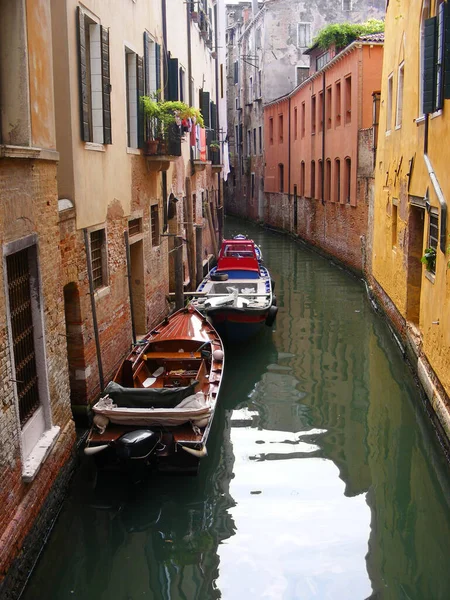 Blaue Gondeln Venedig Italien Europa — Stockfoto