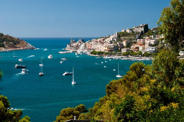 Lokale Sicht Der Portovenere — Stockfoto