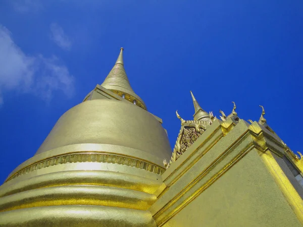 Phra Sri Ratana Chedi Tempio Nel Palazzo Bangkok — Foto Stock