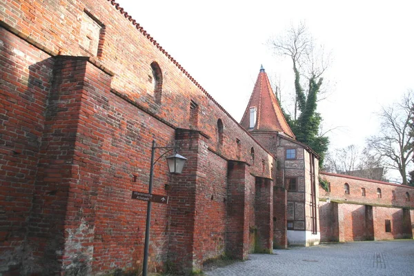 Schilderachtig Uitzicht Gevels Van Stad — Stockfoto