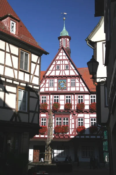 Blick Auf Das Historische Zentrum Der Stadt Straßburg Elsass Frankreich — Stockfoto