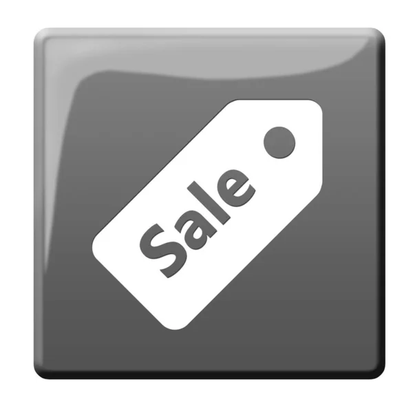 Sale Button Internet Illustration — 스톡 사진