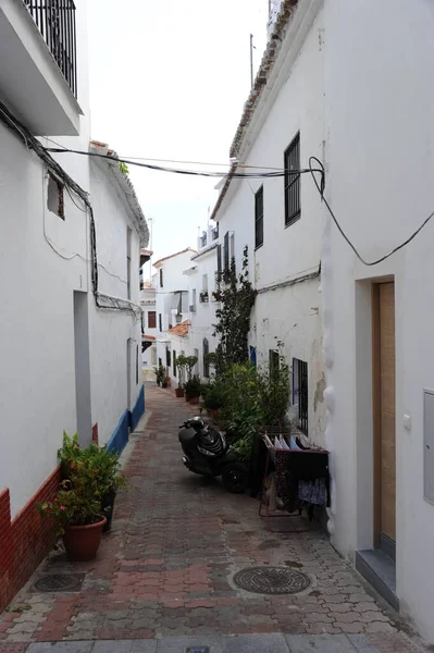 Vista Panorámica Las Fachadas Ciudad Marbella España — Foto de Stock