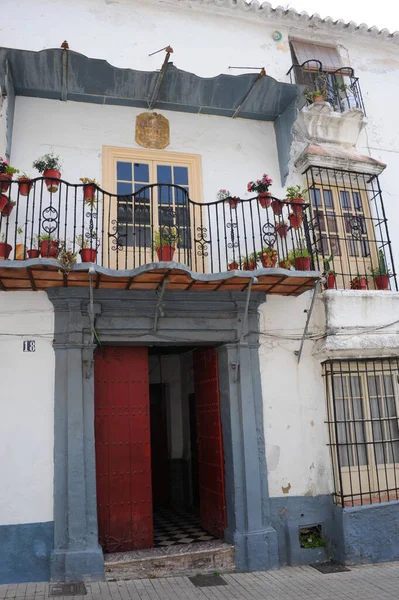 Malerischer Blick Auf Die Fassaden Der Stadt Marbella Spanien — Stockfoto