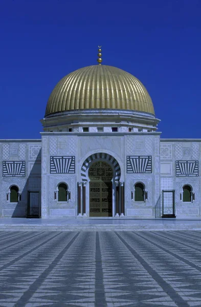 Mausoleo Habib Bourguiba Monastir Sul Mar Mediterraneo Nel Nord Est — Foto Stock