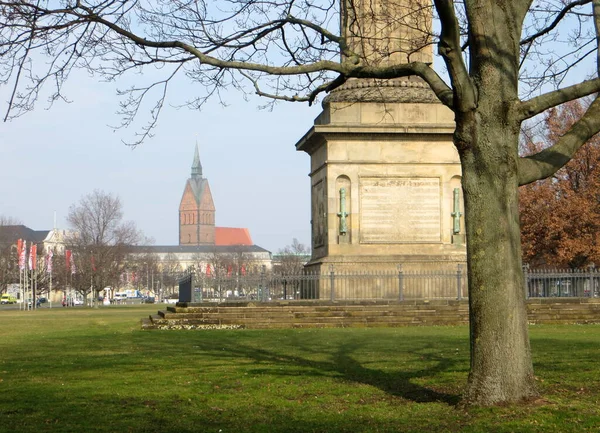 Waterloo Con Iglesia Del Mercado Hannover —  Fotos de Stock