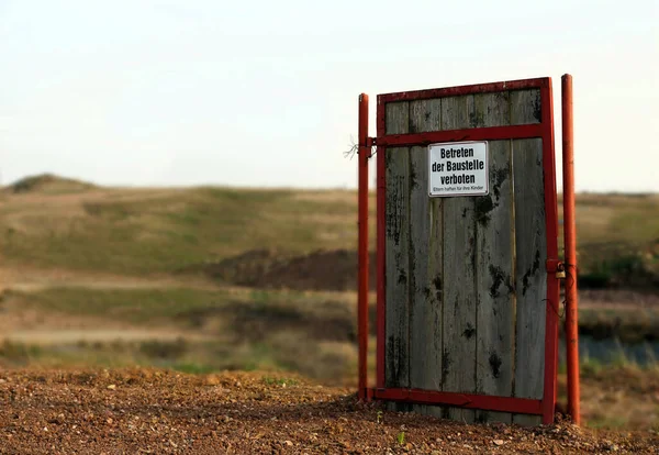 Deur Naar Niets — Stockfoto