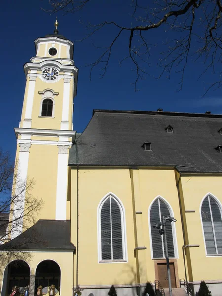 Mondsee Avusturya Daki Bazilika — Stok fotoğraf