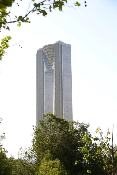 Wolkenkratzer Benidorm Costa Blanca España — Foto de Stock