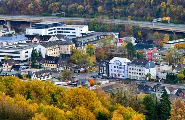 Φθινοπωρινό Τοπίο Στο Siegerland — Φωτογραφία Αρχείου