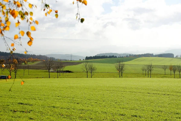 Hunsrck Panorama Erbeskop — Foto Stock