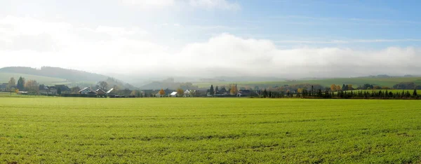 Vallée Moselle Automne Panorama — Photo