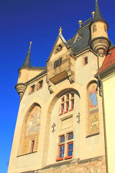 Torhaus Meissen Saxe Allemagne Accès Place Cathédrale Albrechtsburg — Photo