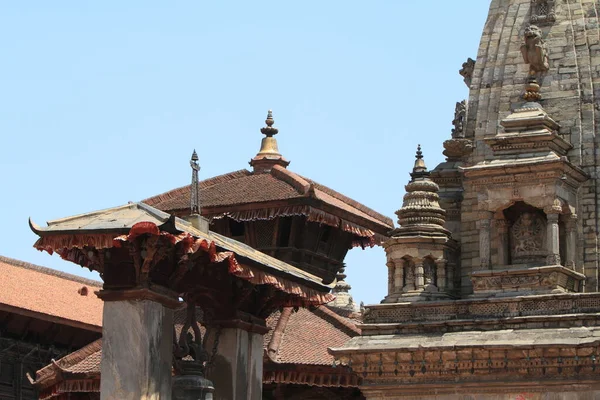 Bhaktapur Templom Kathmandu Nepálban — Stock Fotó