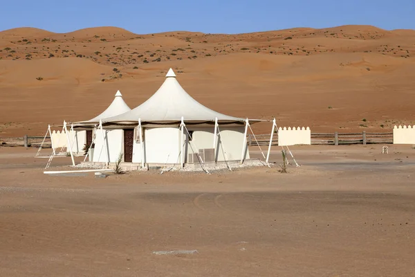 Пустынный Лагерь Омане — стоковое фото