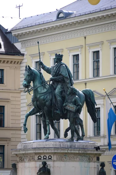 Pomnik Monachium Bawaria — Zdjęcie stockowe