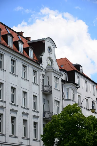 Vista Panorámica Fachadas Bavaria —  Fotos de Stock