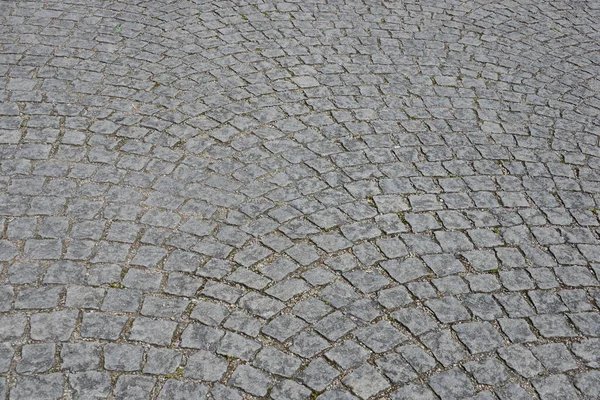 Πλακόστρωτες Πέτρες Βράχοι Στο Δρόμο — Φωτογραφία Αρχείου