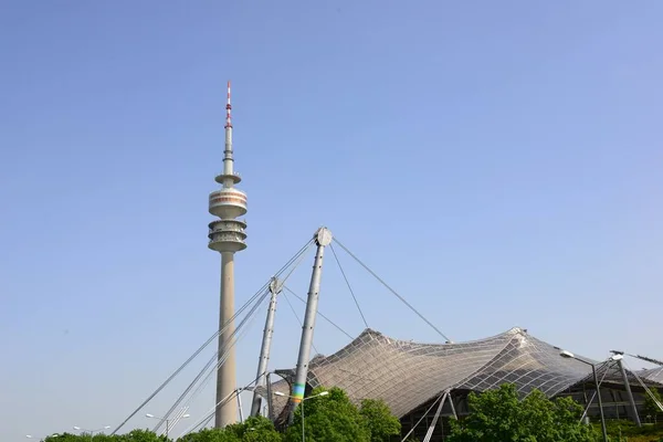 Luchtfoto Van München Duitsland — Stockfoto