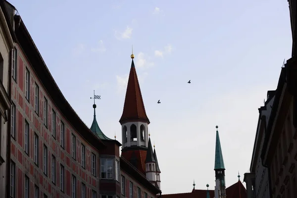 Живописный Вид Фасады Munich Bavaria — стоковое фото