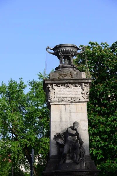 Malerischer Blick Auf Fassaden München Bayern — Stockfoto