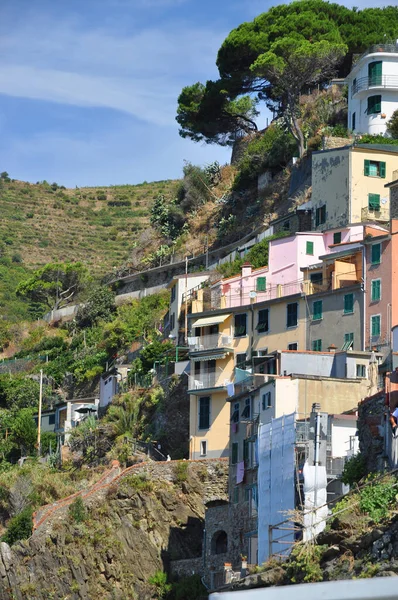 Riomaggiore Cinque Terre Olaszország — Stock Fotó