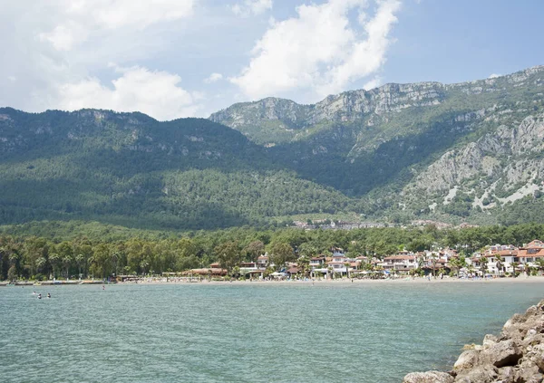Vista Baía Kotor Montenegro — Fotografia de Stock