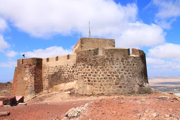 Castillo Santa Barbara Spanje — Stockfoto
