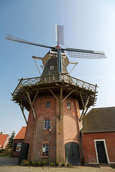 Oude Molen Het Dorp — Stockfoto