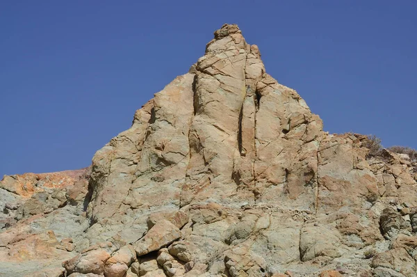 Teneriffa Los Azulejos Azulejos Teide Teide National Park Kanarieöarna Spanien — Stockfoto