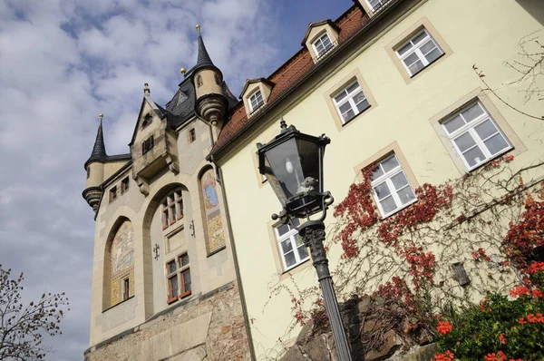 Πύλη Κάστρο Στο Meissen — Φωτογραφία Αρχείου
