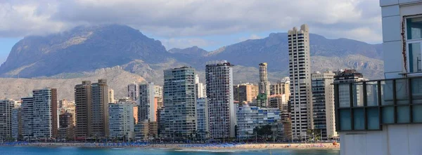 Benidorm Spanya Şehri — Stok fotoğraf