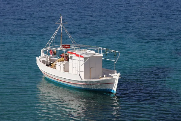 Barco Pesca Egeo Griego —  Fotos de Stock