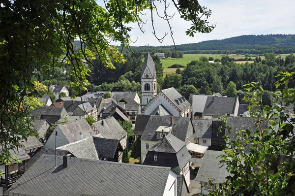 Schilderachtig Uitzicht Oude Kerk — Stockfoto