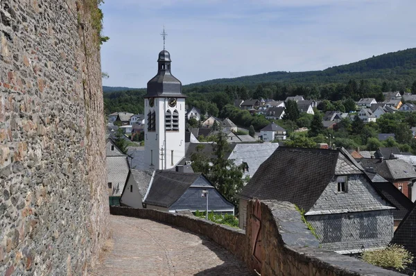 Schloss Brresheim Johann Nadrenia Palatynat Niemcy — Zdjęcie stockowe