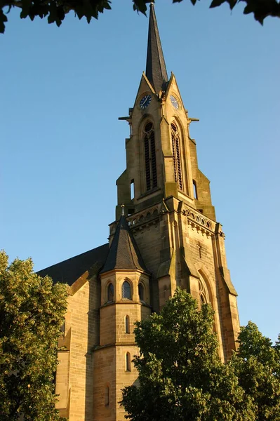 Severní Kostel Neureutu Karlsruhe — Stock fotografie